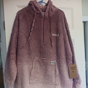 Womens large oversized fleece